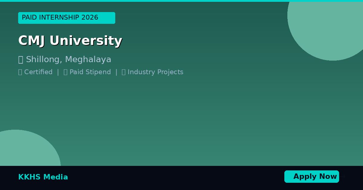 Top Internship Programs for CMJ University Students 2026